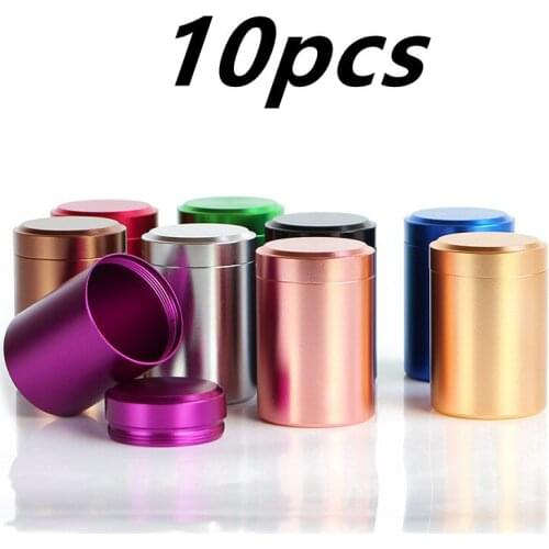 DIY Candle Aromatherapy Beauty Samples Portable Sealed Candle Jars with Lid Bulk Round Candle Container Tins Empty Storage Box