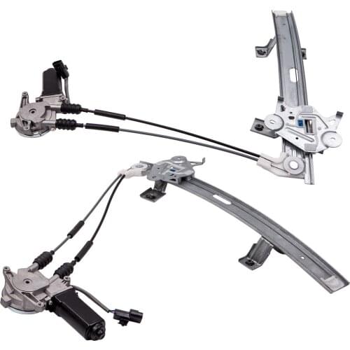 1x Pair Front Power Window Regulators & Motor Assembly for Stealth 3000GT 1991-1996