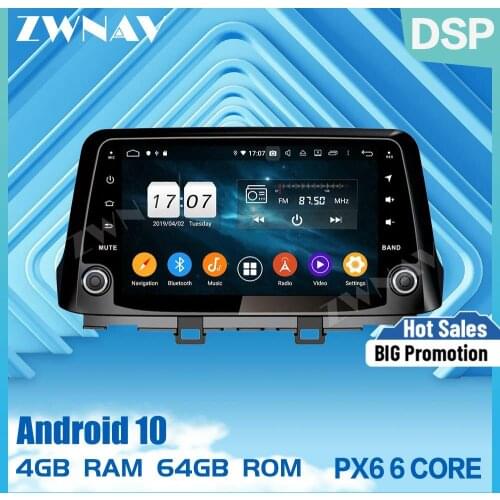 2 din touch screen Android 10.0 Car Multimedia player For Hyundai KONA 2017 2018 car video radio audio stereo GPS navi head unit