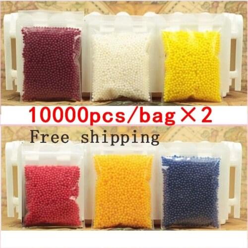 20000pcs Crystal Soil Hydrogel Gel Polymer Water Beads Flower/Wedding/Decoration Growing Water Balls Big Home Decor