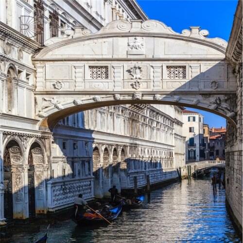 Beibehang Custom 3d wallpapers Italy Venice sigh bridge three-dimensional mural backdrop decoration