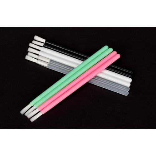 50pcs disposable lip brush makeup brush lipstick brush lipstick bag cotton swab for beauty salon