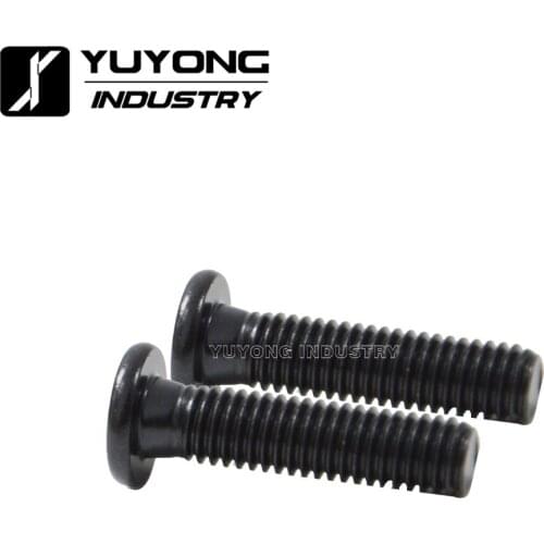 500pcs/lot M5*30/35/40mm black low profile screws for v-slot/T-slot accessories