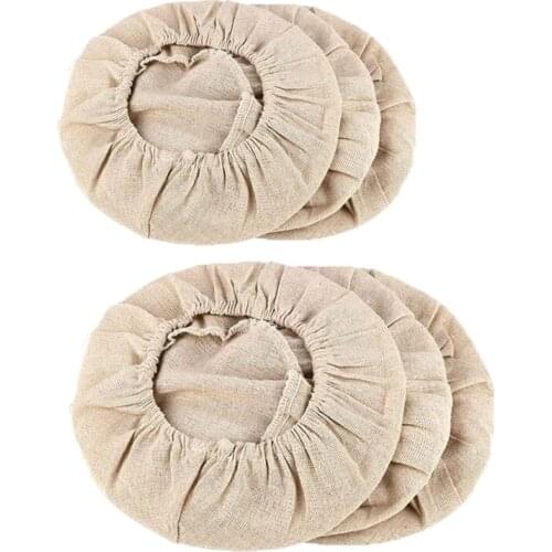 6pcs Cotton Linen Proofing Bread Basket Dough Fermentation Bag for Baking Cake