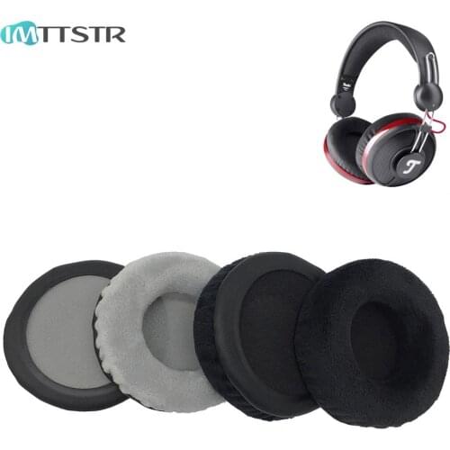 IMTTSTR Ear Pads for Teufel Aureol Real Headphones Earpads Earmuff Velvet Leather Cushion Replacement Parts