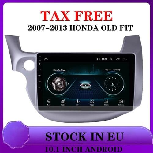 CARPLAY AUTO radios mp5 10.1 inch Android navigation large screen reversing image car GPS navigator for 07-13 Honda old ai box
