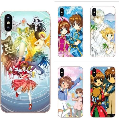 Sakura Card Captor For Samsung Galaxy A81 A71 A51 A01 S20 S10 S9 S8 Plus A50 A70 A40 A30 A20 A10 TPU Protective Case