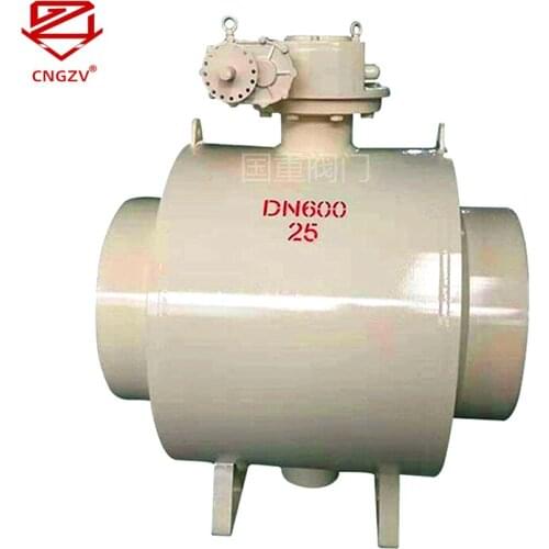 CNGZV Heat Pipe Welded Ball Valves City Heating Valve Large Diameter Full Bore Welded Ball Valve Q367F-16C DN600