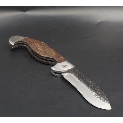 Folding Pocket Knife Tactical Survival Damascus Knife Camping Hiking Outdoor Combat Utility Hunting Knives EDC Defense Tool