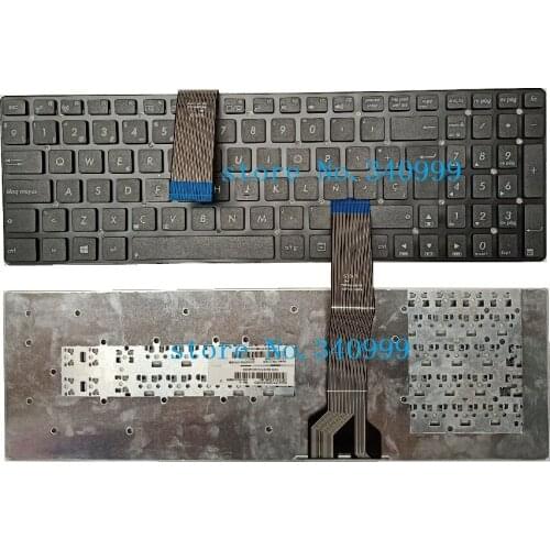 Spanish For Asus K55A A55C R500 R700 A55 K55 K55DE K55N K55VJ A55V K55V A55VM K55VD R500v R700V A55VJ Laptop keyboard