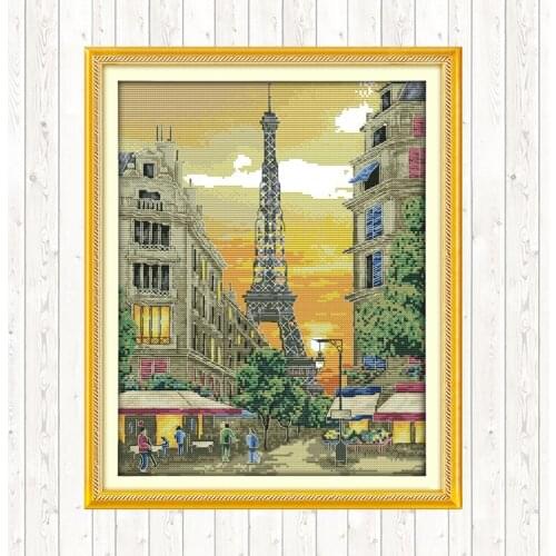 Joy Sunday Printed Cross Stitch Kits Aida Fabric for Embroidery Kit 14ct 11ct Printed Canvas DMC DIY Crafts Counted Needlework