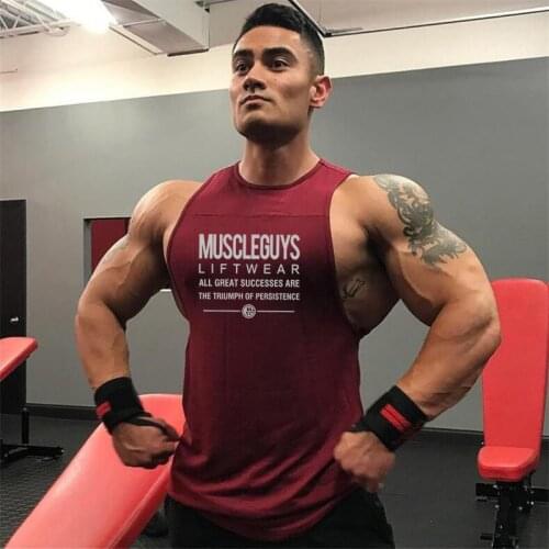 Mens Stiching Tank Tops Letter printed Graphic Singlets Splicing Fashion Mens Training Wear Cotton Bodybuilding Vest Stringers