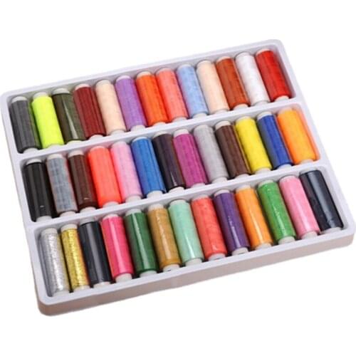 DIY Apparel Sewing 39colors household overlock DIY manual high quality sewing threads