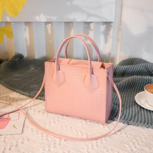 Luxury Handle Mini Bags Brand Purses Handbags 2020 Women Designer Small Shoulder Crossbody Bags Female Crocodile Pattern Totes