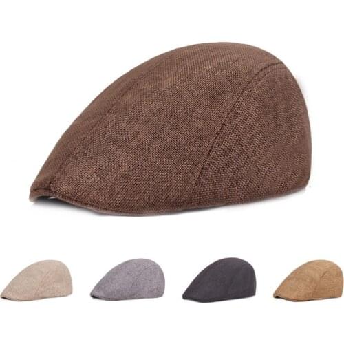 2021 New Arrivel Cotton Berets Newsboy Women Men Decorate Solid Unisex Hat Wholesale Four Seasons