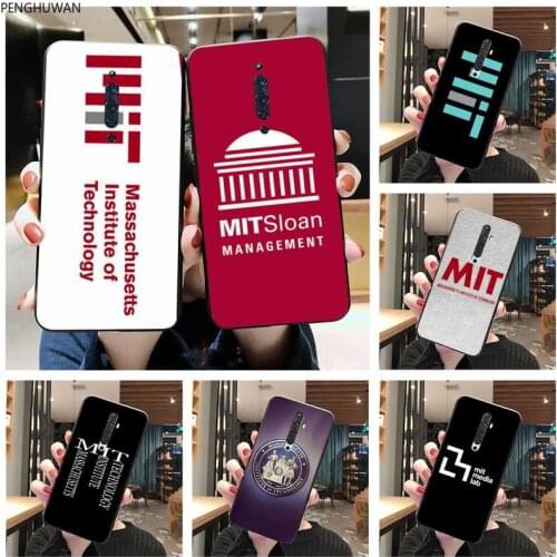 PENGHUWAN World famous university MIT Soft Phone Case Cover For Oppo A5 A9 2020 Reno2 z Renoace 3pro Realme5Pro