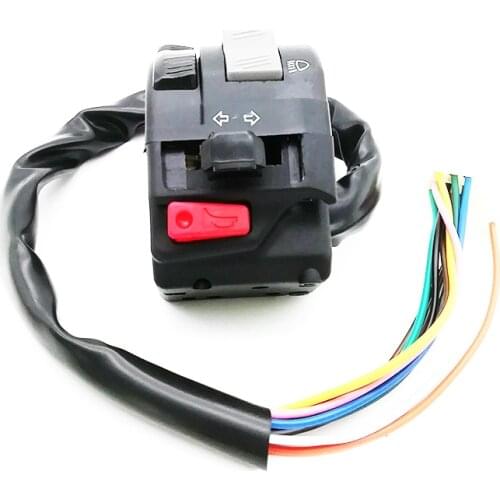 Motorcycle Handlebar Switch for Headlight Fog Lamp Turn Signal Horn Control
