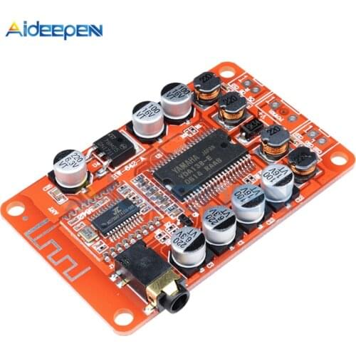 YDA138 DC 12V 2A Bluetooth Digital Audio Amplifier Module Board Class D 2*15W Stereo 2 Channel Power Amplifiers Board For Yamaha