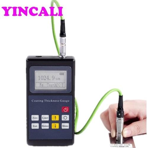 Coating Thickness Gauge Leeb222 Operating principle Magnetic induction or Eddy current Paint Thickness Tester Digital Gauge