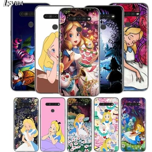 Princess Alice Disney For LG V60 V50S V50 G8X G8S G8 G7 ThinQ 5G K61 K51S K41S K30 K20 Q60 Q9 Soft Phone Case