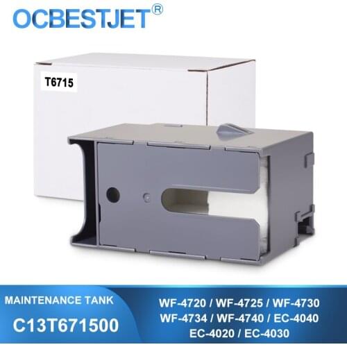 C13T671500 T671500 T6715 Maintenance Ink Tank Waste Ink Tank For Epson WF-4720 WF-4725 WF-4730 WF-4734 WF-4740 EC-4040 EC-4020