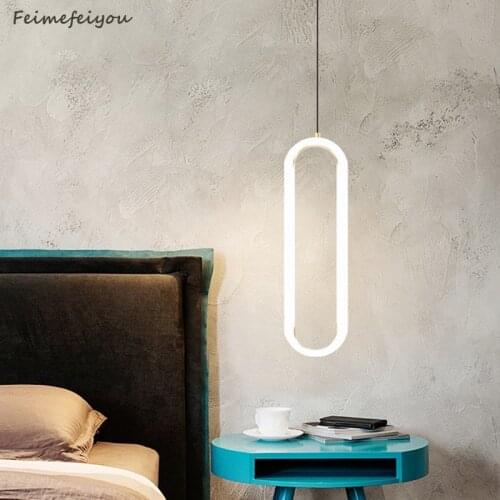 Nordic modern bedroom bedside chandelier modern light luxury dining room living room clothing store window background chandelier