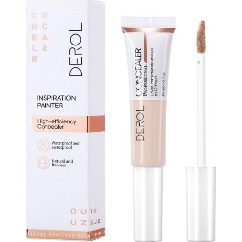 Concealer Liquid Foundation Hydrating Light Mist Concealer Not Stuck Liquid Foundation Facial Makeup Cosmetics TSLM1