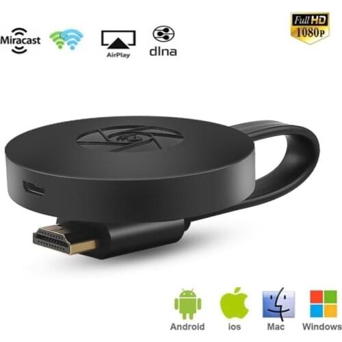 G2 TV Stick 1080P WiFi Display Dongle Receiver Full HD Mirascreen Support For Airplay DLNA HDMI-compatible For IOS Android