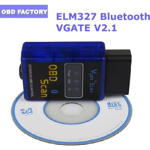 VGATE ELM327 V2.1MINI Bluetooth OBD II ELM27 Scanner ELM327 V2.1 Code Scanner Vgate Scan Tool Vgate Advanced OBD Scan Tool