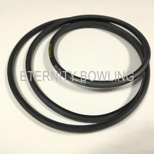 Bowling Spare Parts T250 001 037 V-Belt Double V for Ball Returns Use for AMF Bowling Machine