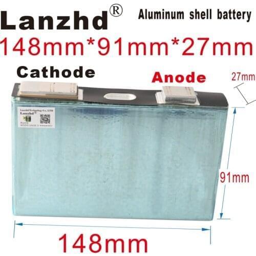 8PCS 3.7V 3C 50Ah Ternary power lithium battery pack Single aluminum shell Motorcycle Electric vehicle energy Storage batteries