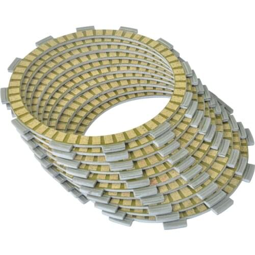 9pc Motorcycle Friction Clutch Plates for Honda VF1000F Interceptor VT1100 Shadow VF1000R Motorbike Engines Parts Set