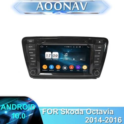2 din 2DIN Android Car radio DVD player For Skoda Octavia 2014-2016 car stereo autoradio auto audio GPS navigation head unit