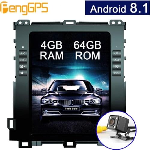 Android 9.0 Car GPS Navigation for Lexus GX470 For Toyota Land Cruiser Prado 120 Multimedia DVD Player Car Radio Touchscreen PX6