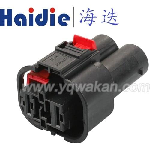 Free shipping 2sets 4pin auto plastic electric auto cable housing harness sealed plug connector 2286902-3
