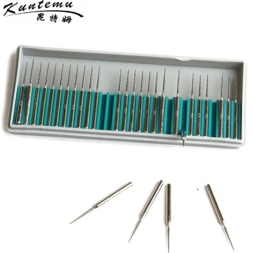 Free Shipping 30pcs Cone Head Diamond Mounted Points Polishing Head For Jade Metal Wood Polishing
