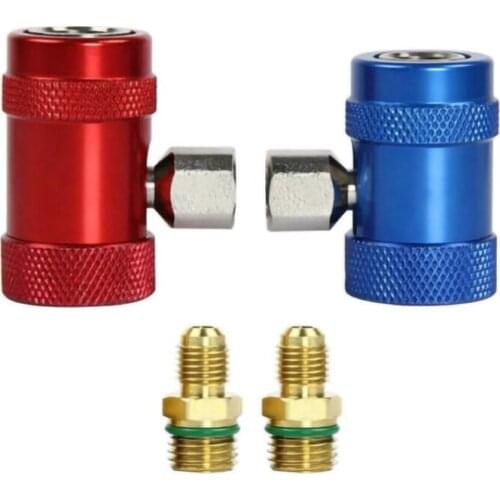 2Pcs R1234yf Quick Connector Adapter Air Conditioning Refrigerant Adapter For AR Refrigeration Systems Fluoride Wholesale