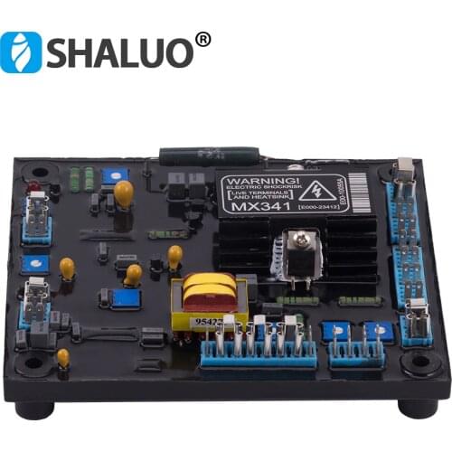 Generator Automatic voltage regulator MX341 AVR Permanent magnet Diesel brushless alternator Power regulator stabilizer