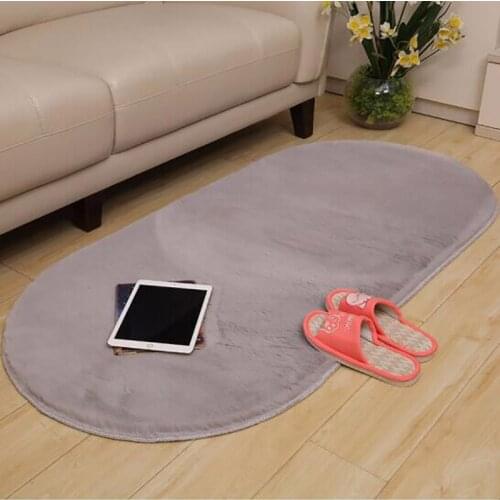 Carpets for Modern Living Room Imitation Rabbit Fur Children Crawling Mat Home Decor Bay Window Rug Bedside Mat Floor Rugs