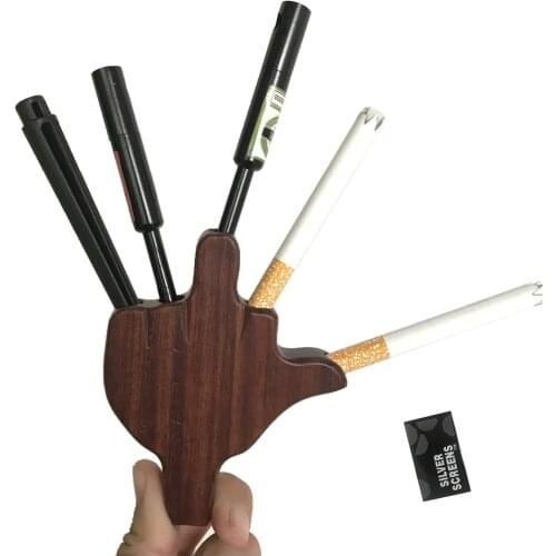 Creativity 141mm Smoking Pipe wood Detachable Small Durable Smoking Cigarette Pipe gift Tobacco Cigar Pipes