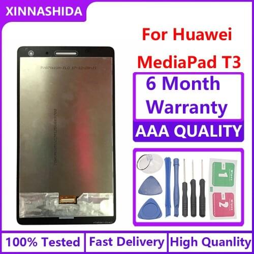 New LCD Display For Huawei Mediapad T3 7.0 BG2-W09 BG2-U01 BG2-U03 Touch Screen Digitizer Assembly For Huawei T3 7 3G Wifi LCD