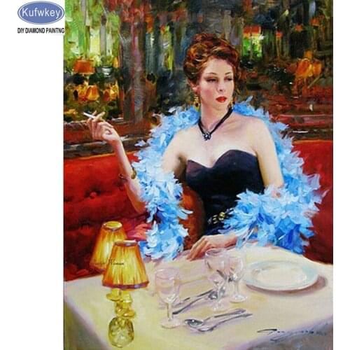 Full,Diamond Embroidery,5D,diy,Diamond Painting beauty of tea,3d picture,Stitch Cross,Diamond Mosaic,Needlework wall painting