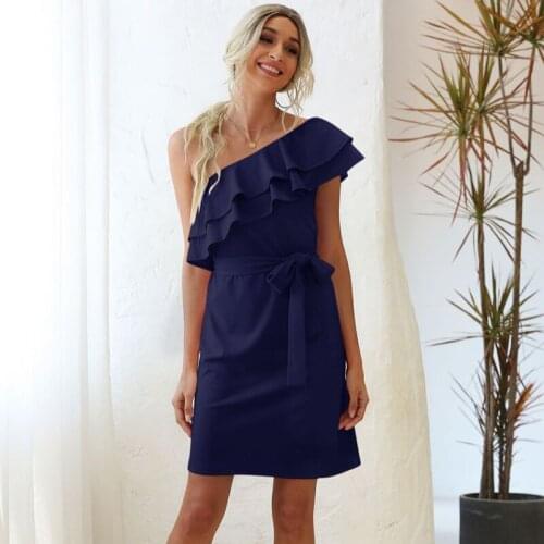 Летние платья с открытыми плечами SEESWEET China At AliExpress