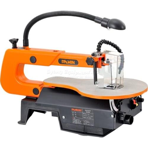 Table type dust-free carved straight line model steel wire Desk Carpenter 16 inch speed sweep saw
