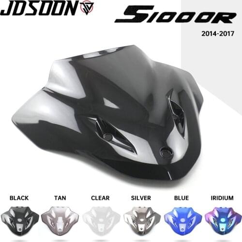 Windscreen For BMW S1000XR S 1000 XR K49 2015 2016 2017 2018 2019 Wind Screen Deflectors Windshield Black Smoke Iridium