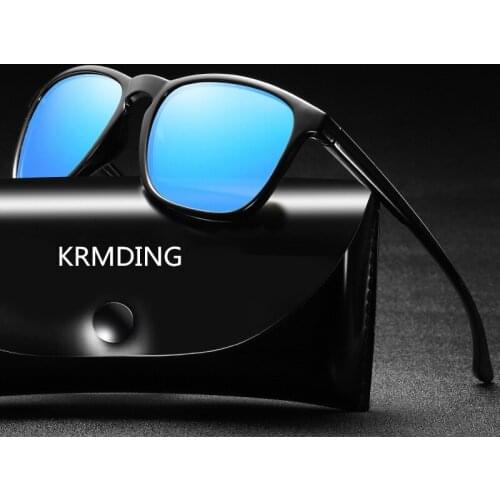 2019 brand design polarized sunglasses male driver shadow male retro sunglasses goggles men Spuare mirror summer UV400 Oculos