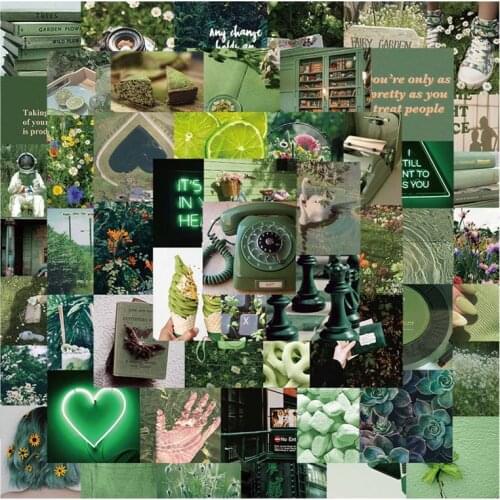 56PCS INS Style Oil Painting Landscape Sticky Diary Stickers Aesthetic Scrapbook Journal Notebook Stationery Decorative Stickers