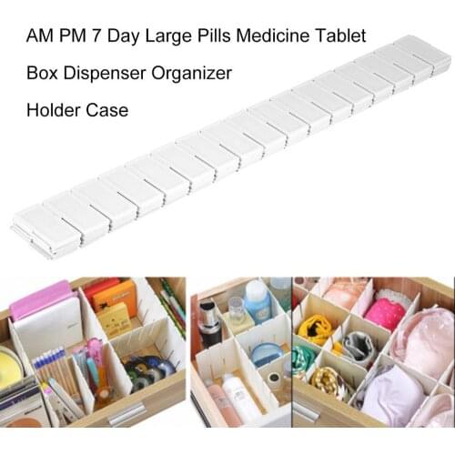 6pcs DIY flexible Plastic material Adjustable Drawer Clapboard Partition Divider Cabinet Grid Storage Organizer Drawer Divider