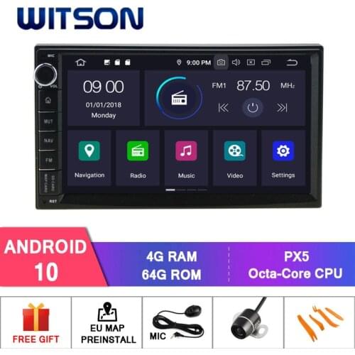 WITSON Android 10.0 4GB RAM+64GB FLASH 8 Octa Core CAR DVD for NISSAN QASHQAI Navara Tiida Paladin Pathfinder built in WIFI GPS