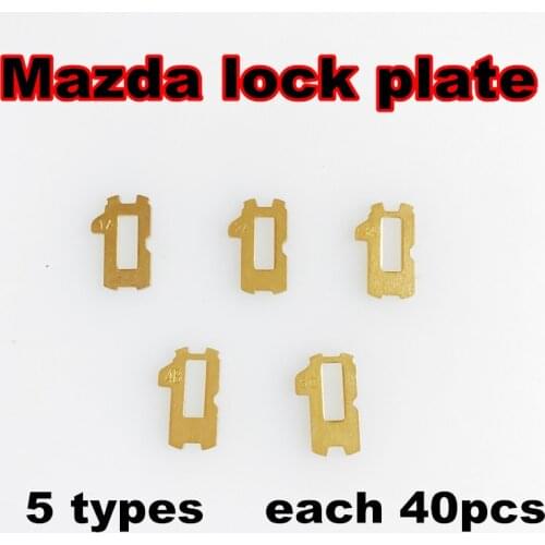 Mazda Car Lock Replair Tools/Brass Car Locking Plate/Locksmith Supplies Key Lock Reed